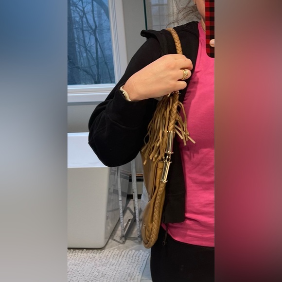 Gucci Britt Tassel Bag - used - note a few markings on outside and inside of bag - Picture 5 of 6